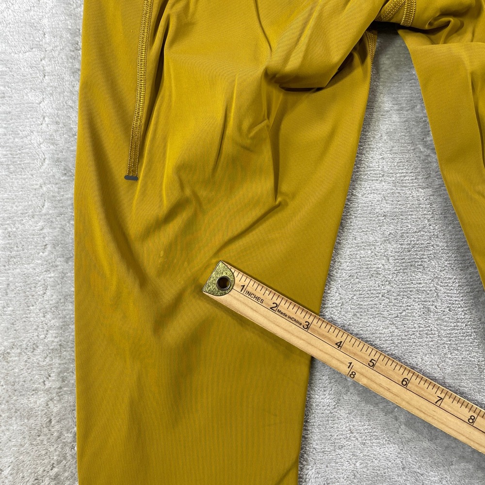 Lululemon Power Thru High-Rise Tight 25" Leggings Womens 10 Gold Spice Train Gym - Picture 8 of 11